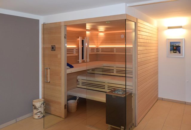 Referenz Hemlock Sauna Mit Infrarot Ma Arbeit Corso