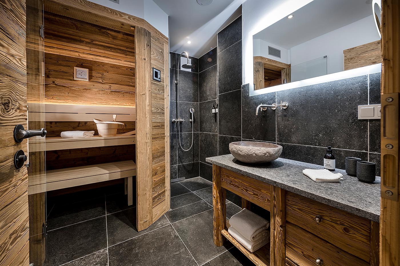 Reorganiseren antiek Geval Sauna in chalet | Suites with custom-made saunas | corso