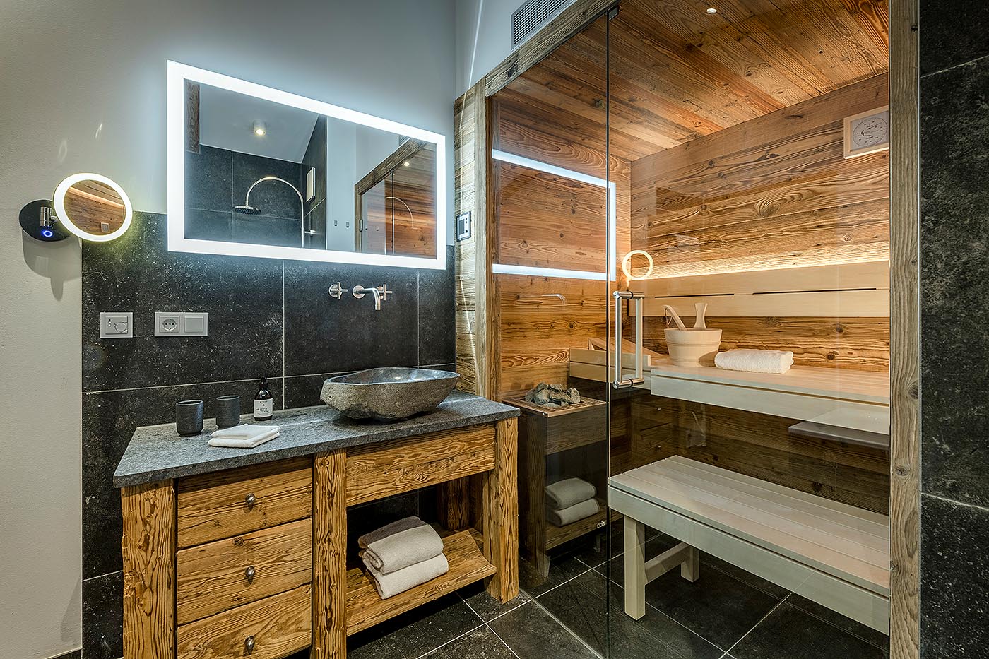 Reorganiseren antiek Geval Sauna in chalet | Suites with custom-made saunas | corso