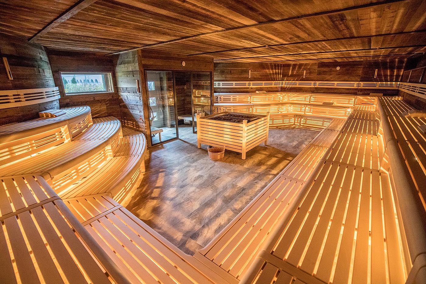 Sauna for gym: consulting + planning + construction. | corso