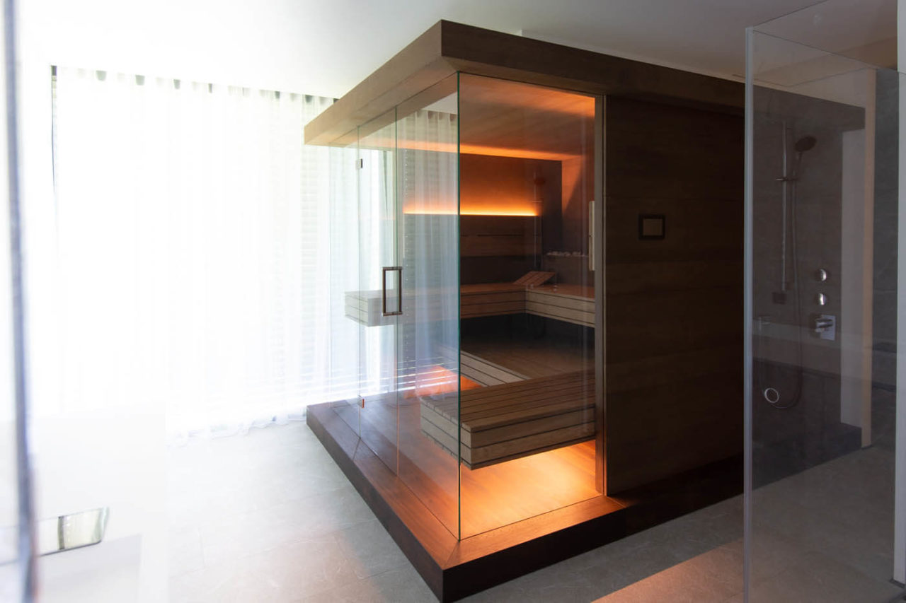 Moderne Sauna im Badezimmer | Direkt vom Saunahersteller