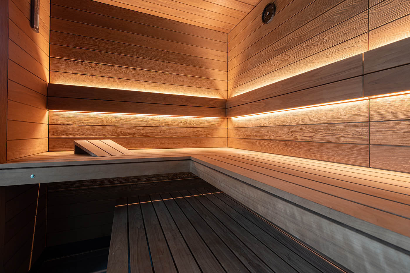 donker Drank Radioactief Cozy sauna made to measure in thermo-aspen | corso sauna