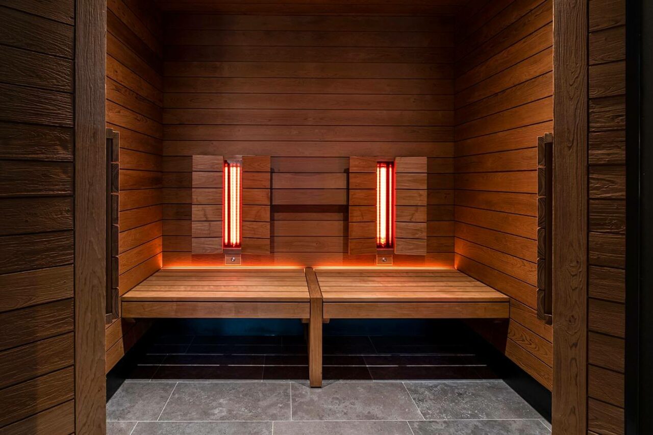 hotel saunabau infrarot kabine | corso saunamanufaktur