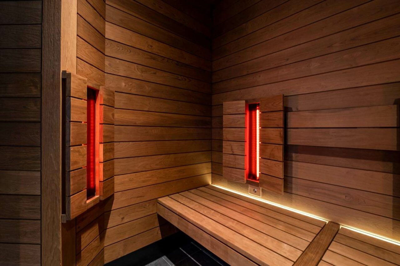 hotel saunabau infrarot kabine 2 | corso saunamanufaktur